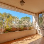 Terrasse d'un appartement au val de la Torse